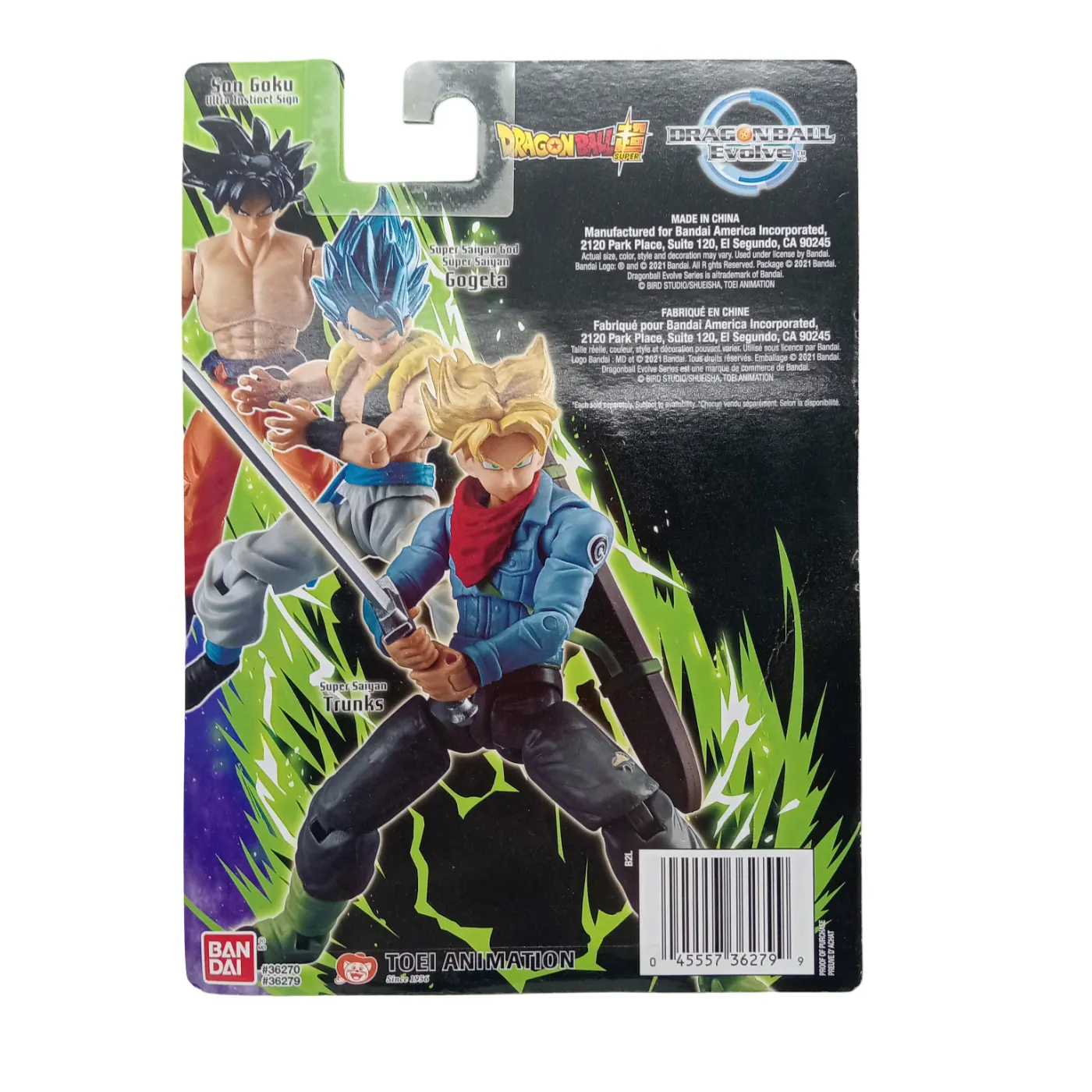 Bandai Dragon Ball Super – Super Saiyan Trunks Figurine (Original Packaging)