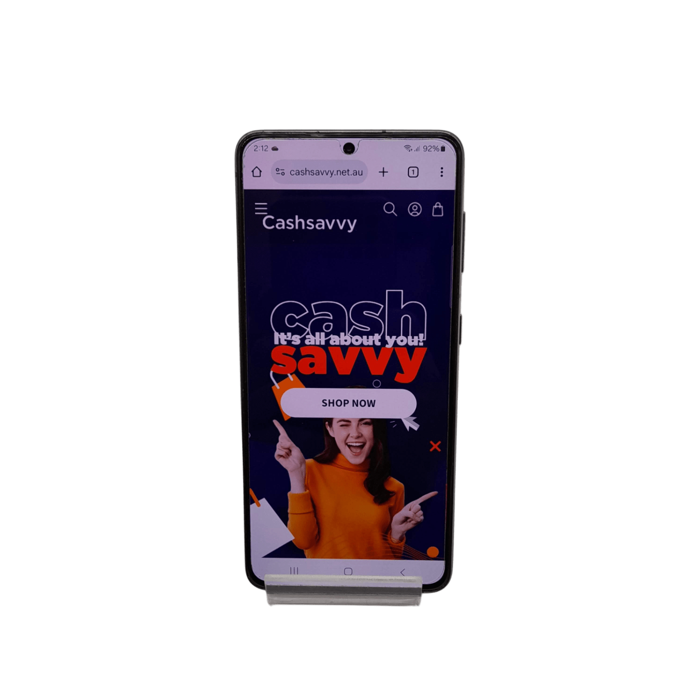 Samsung Galaxy S21 5G Mobile Phone 128GB Grey SM-G991B + Charger