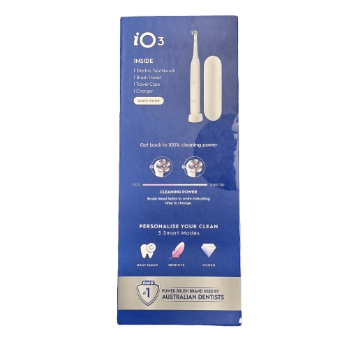 Oral B Power Toothbrush iO 3 Series Clean & Whiten New In The Box (LE)
