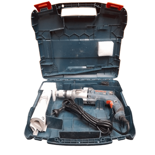Bosch GSB 24-2 1100W 3KG 2-Gear Keyless Chuck Impact Hammer Drill With Hard Case