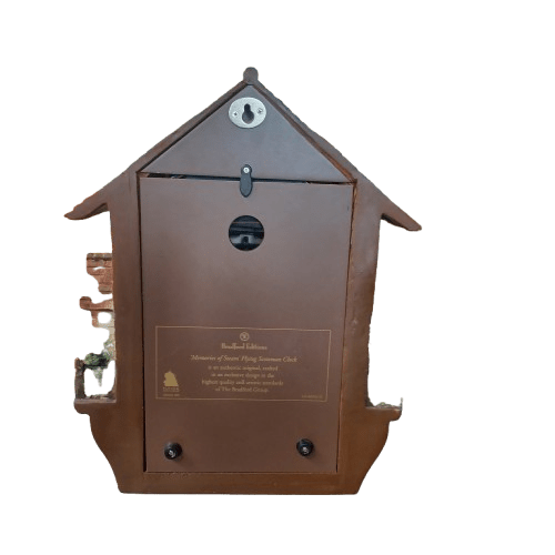 Bradford Editions 2007 – “Memories Of Steam” Flying Scotsman Cuckoo Clock (WR)