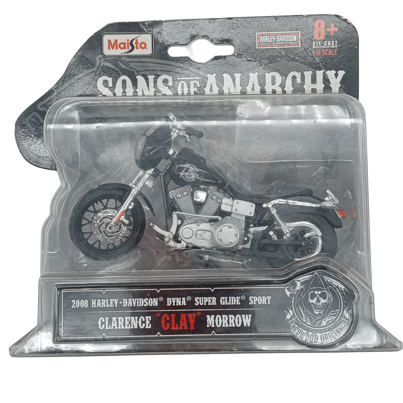 SOA Clarence “Clay” Morrow Bike Figurine – In Box    (WR 1340714)