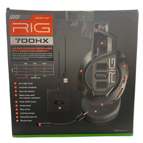 Xbox RIG 700HX Wireless Headset With Box