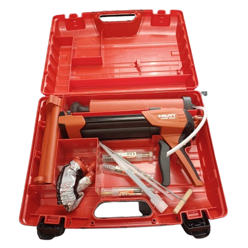 Hilti Caulking Gun HDM 500 With Case And Accessories