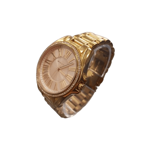 Ladies Rosegold Michael Kors Watch MK-35694 – Ticking. No Box Or Links