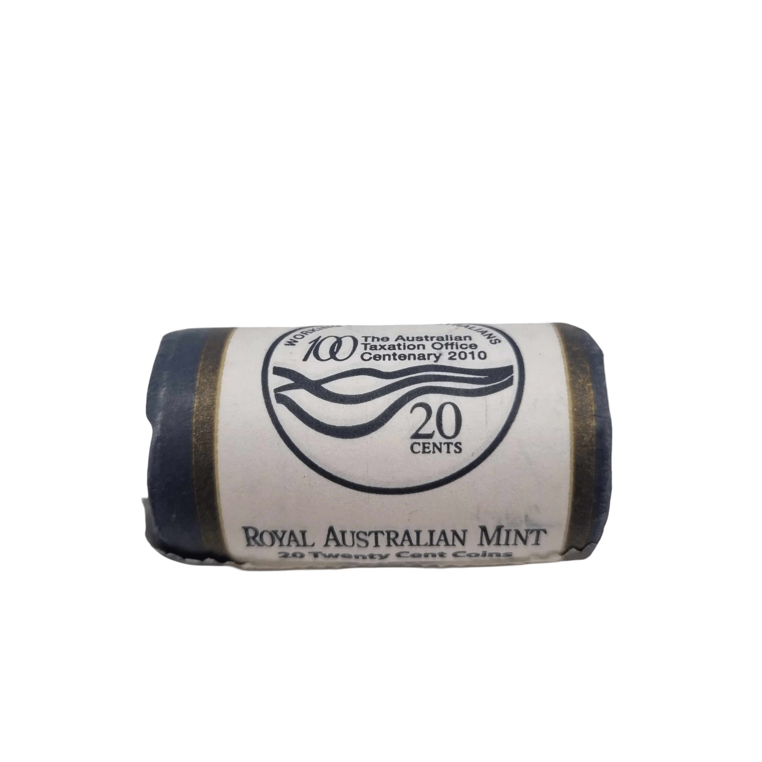 Royal Australian Mint: 2010 20 Cent Coin Roll – The Australian Taxation Office 100 Years