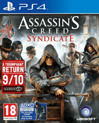 PS4 Assassin’s Creed Syndicate, Acceptable Condition with Case