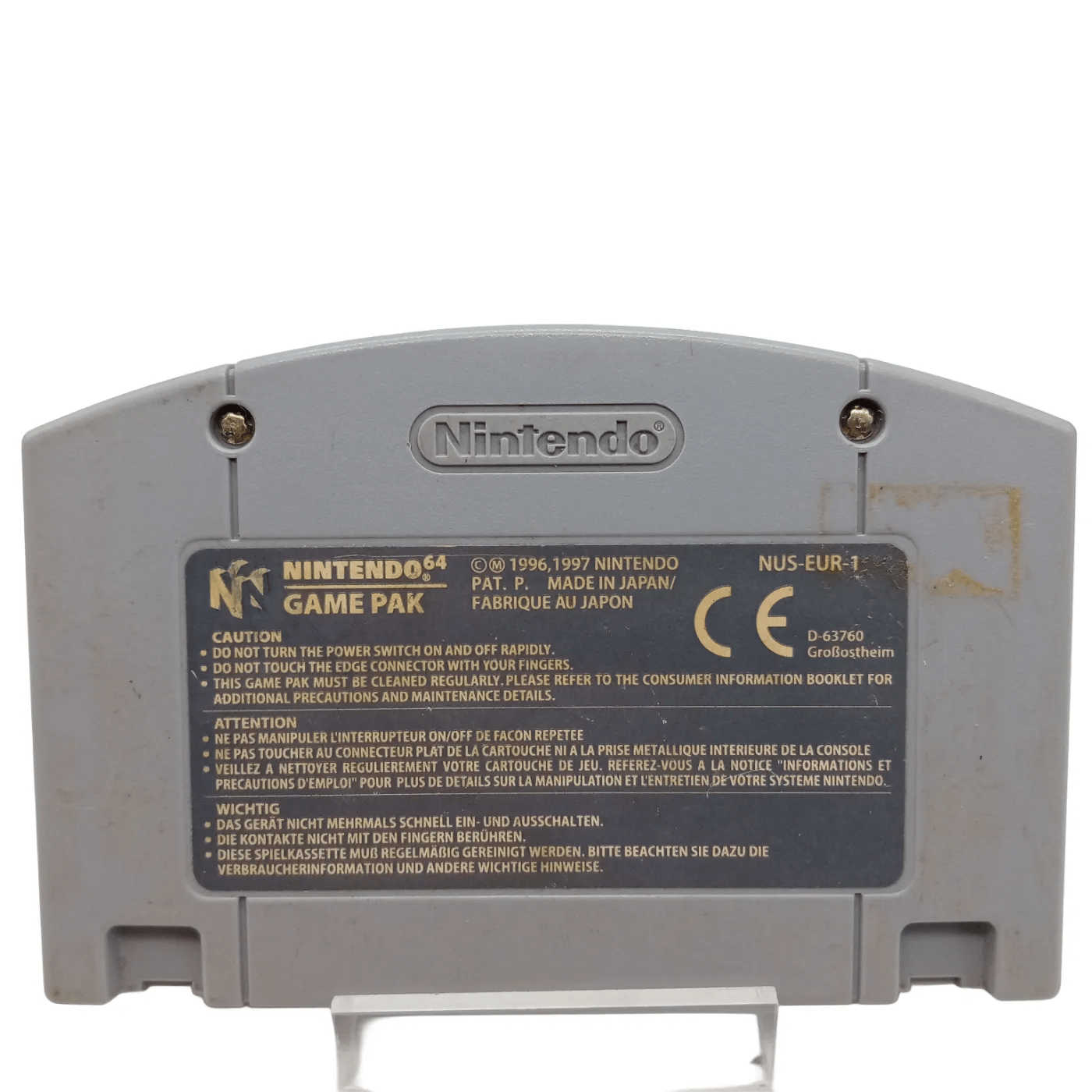 GoldenEye 007 – Nintendo 64 Game (Grey Cartridge)  (wr 1349934)