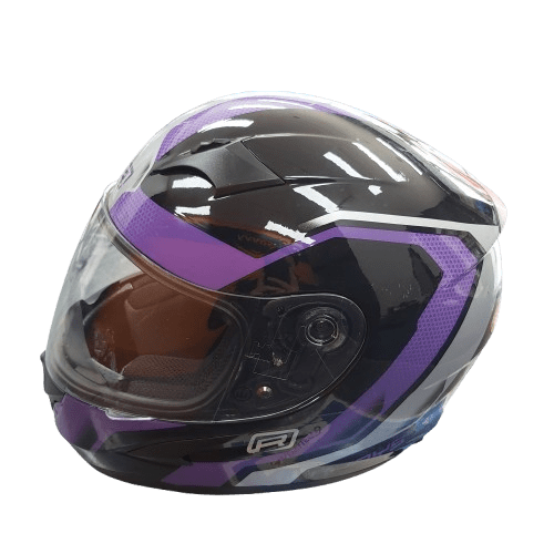 Rjays Grid Black Nad Purple Helmet NEX009- Size Small Unisex Manufacture Year 2022 * Local Pick Up *