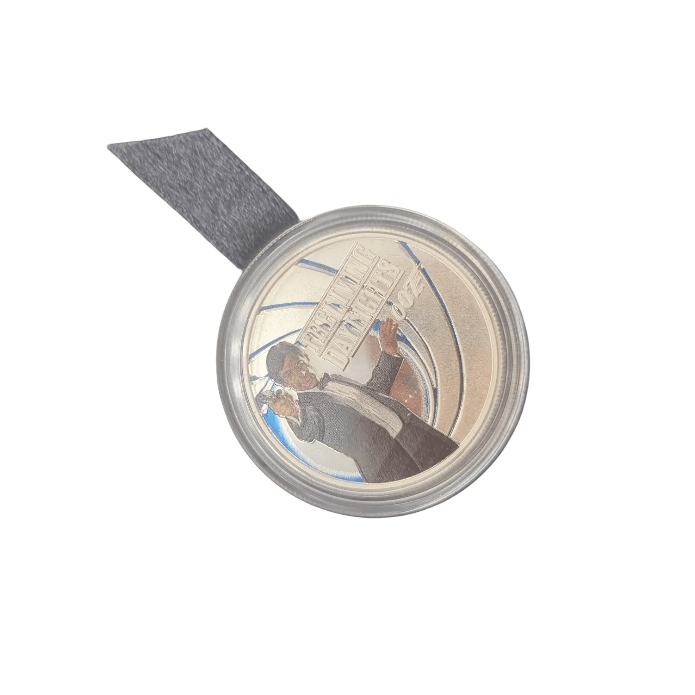 The Living Daylights 1/2 oz Silver Proof Coloured Coin – Perth Mint Australia – Official James Bond 007 Collectible
