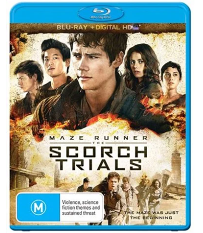Maze Runner: The Scorch Trials – Blu Ray – Very Good