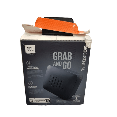 JBL Go Essential Speaker, Black, Excellent Condition, With Box + Manual (No Charger)