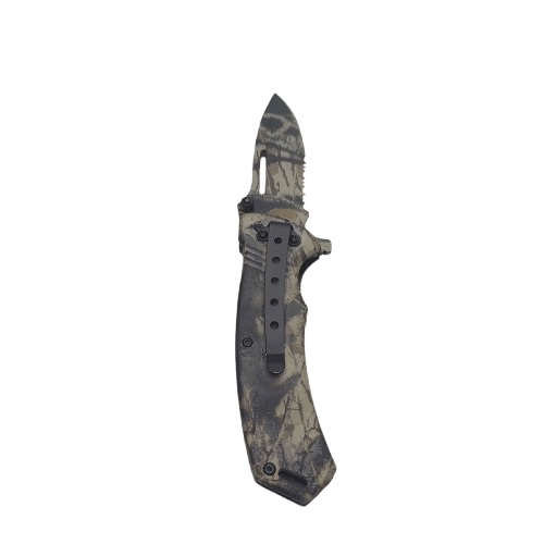 Ground Zero Camo Pocket Knife (NA)