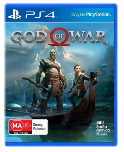 God Of War Playstation 4 Game – Good No Manual