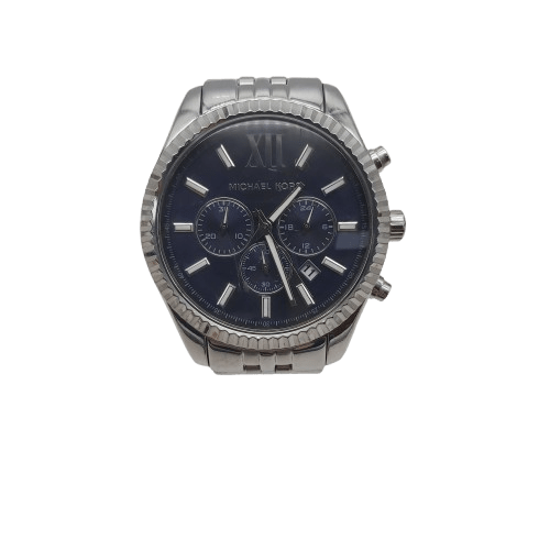 Mens Silver Michael Kors Watch MK-8280 Some Marks On Glass