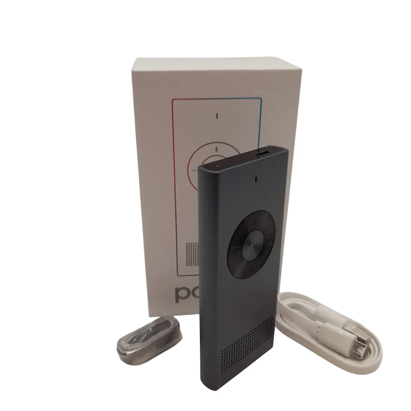 Poliglu Translator Language Assistant Silver with Box and Manuals   (WL 1353032)