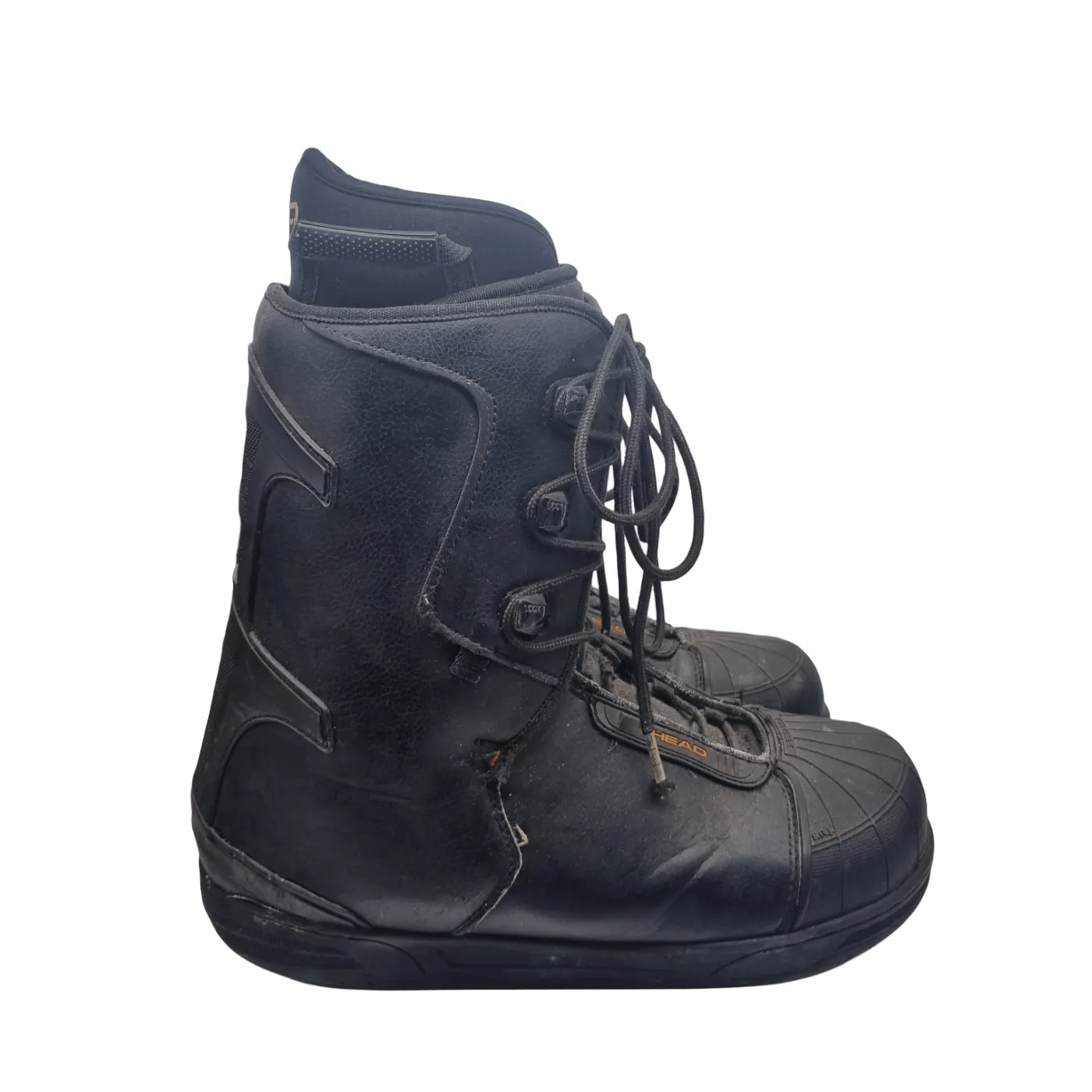 HEAD Snowboard Boots – Black/Orange – Size 31.5 (Mondo) High-Performance Comfort & Control (WR 1343744)