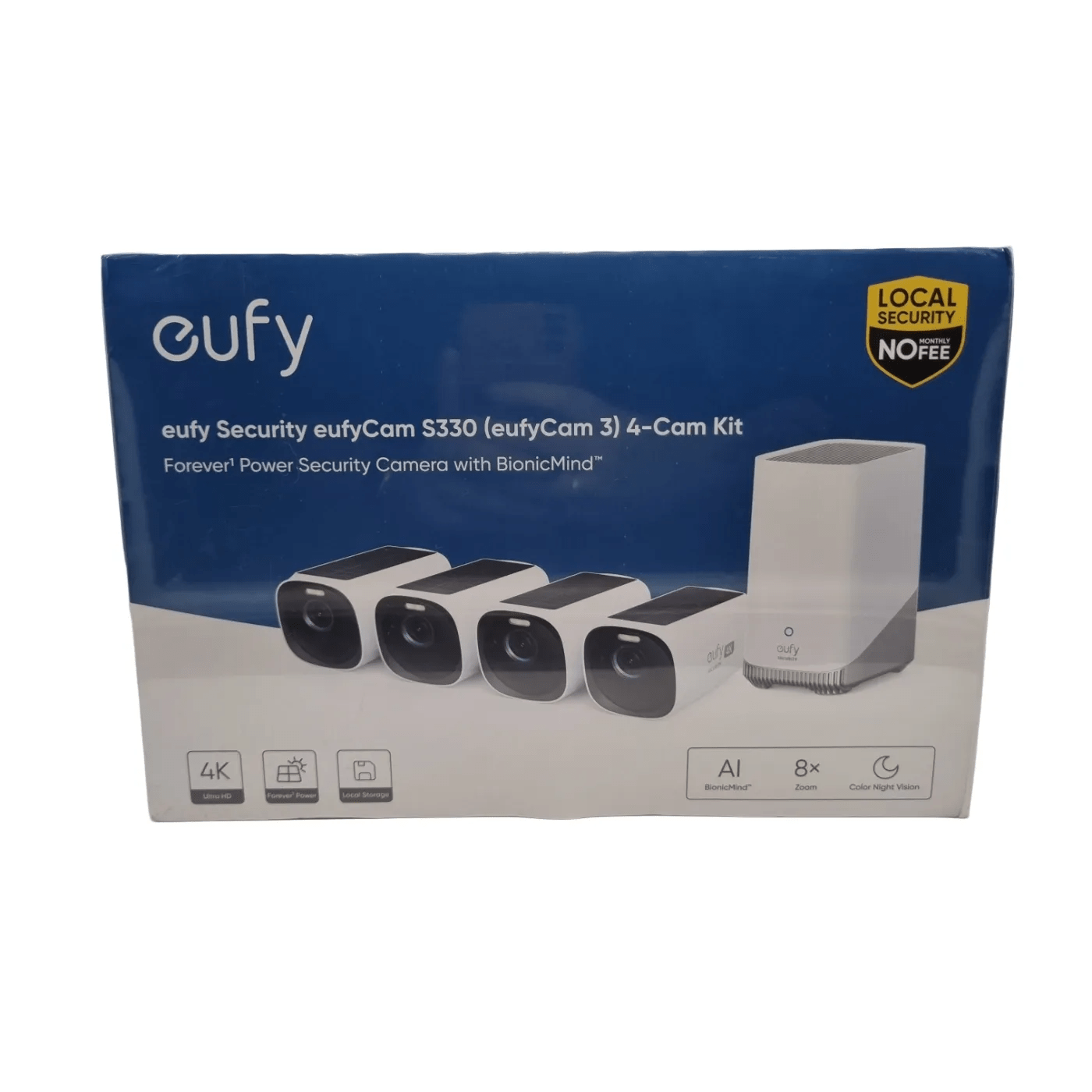 Eufy Security Camera Set S330 4 Camera Kit – WR 1354450