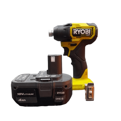 Ryobi 18V ONE+ HP Compact Brushless Impact Driver With 4.0AH Battery