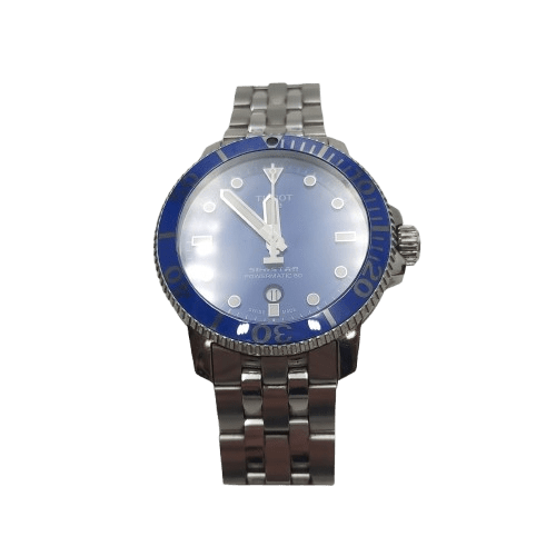 Mens Automatic Tissot Seastar 1000 Blue Watch (NA 1356683)