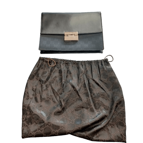 Gucci Mini Clutch/Wristlet Black (WR)