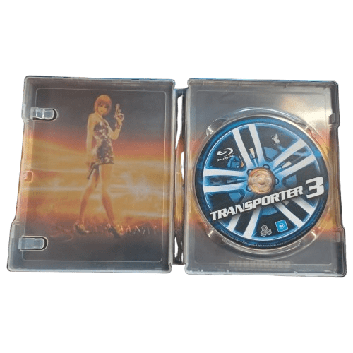 Transporter 3 (2008) Steelbook Edition, Scuffing On Case, Disc Excellent Condition
