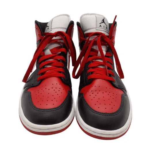 Air Jordan 1 Mid “Alternate Bred Toe” Sneakers – US Men’s Size 10