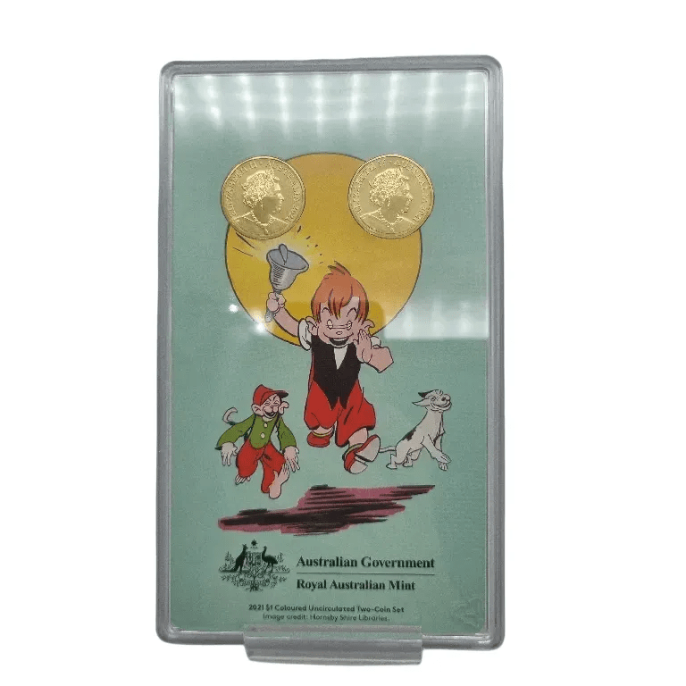 2021 Ginger Meggs 100 Years of Adventures $1 Two Coin Set