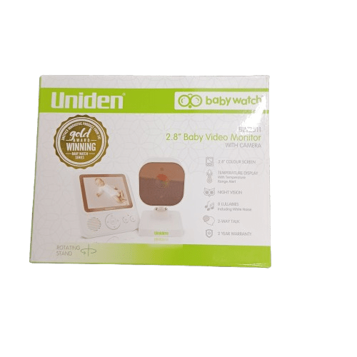 Uniden Baby Watch 2.8 Baby Video Monitor With Camera BW2511
