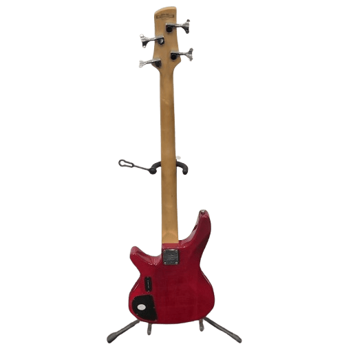 SDGR Bass Guitar SRX300 Red By Ibanez With Soft Case And Amp Lead + Strap (NA 1355671) *PICK UP ONLY*