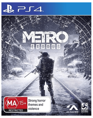 Metro Exodus Playstation 4 Game Good Condition With Manual (CP)