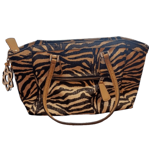 Ladies Guess SZ503533 Tote Bag, Zebra Print, Wear To Straps/Accents (WR 1344862)