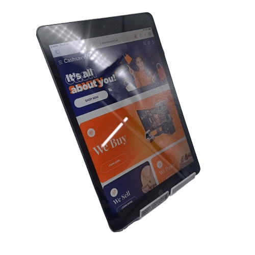 Apple iPad MK2K3X/A (A2602) 9th Generation, Space Grey. 64GB Storage, WIFI Only Model, Excellent Condition, With Green Folio Cover No Charger (LE 1347734)