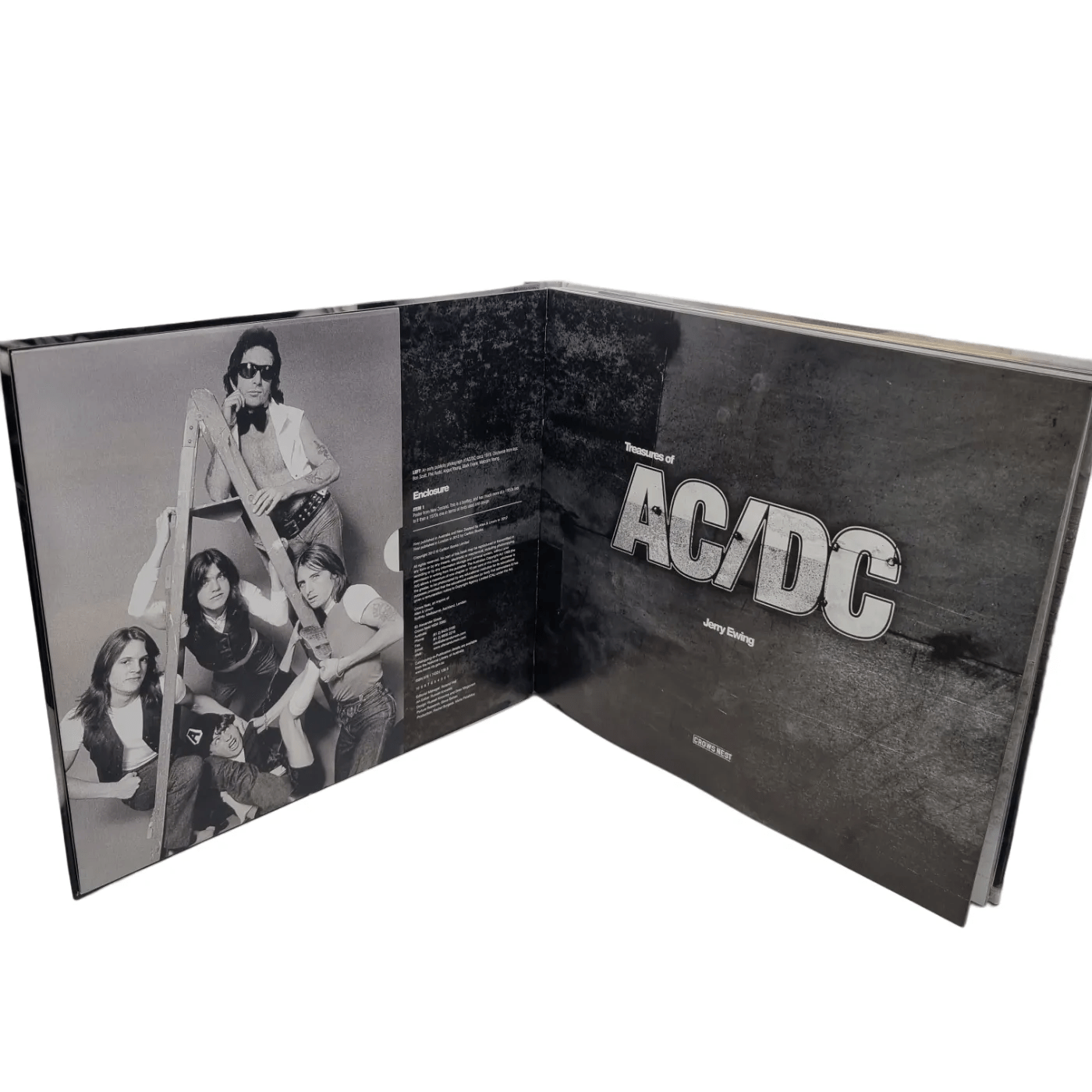 Treasures Of AC/DC By Jerry Ewing – Hardback Book In Slipcase Box