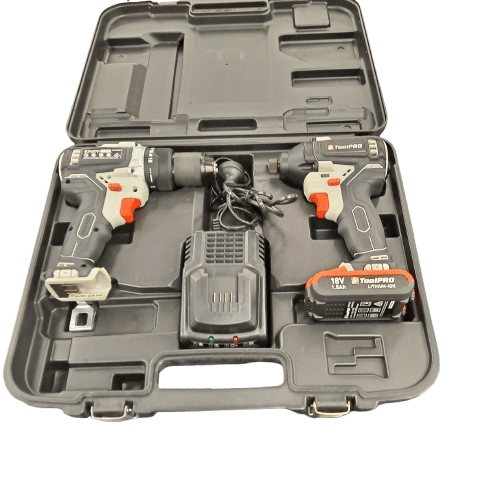 ToolPro Kit CIW188W6.9 Drill, Impact Drill, Charger And Case
