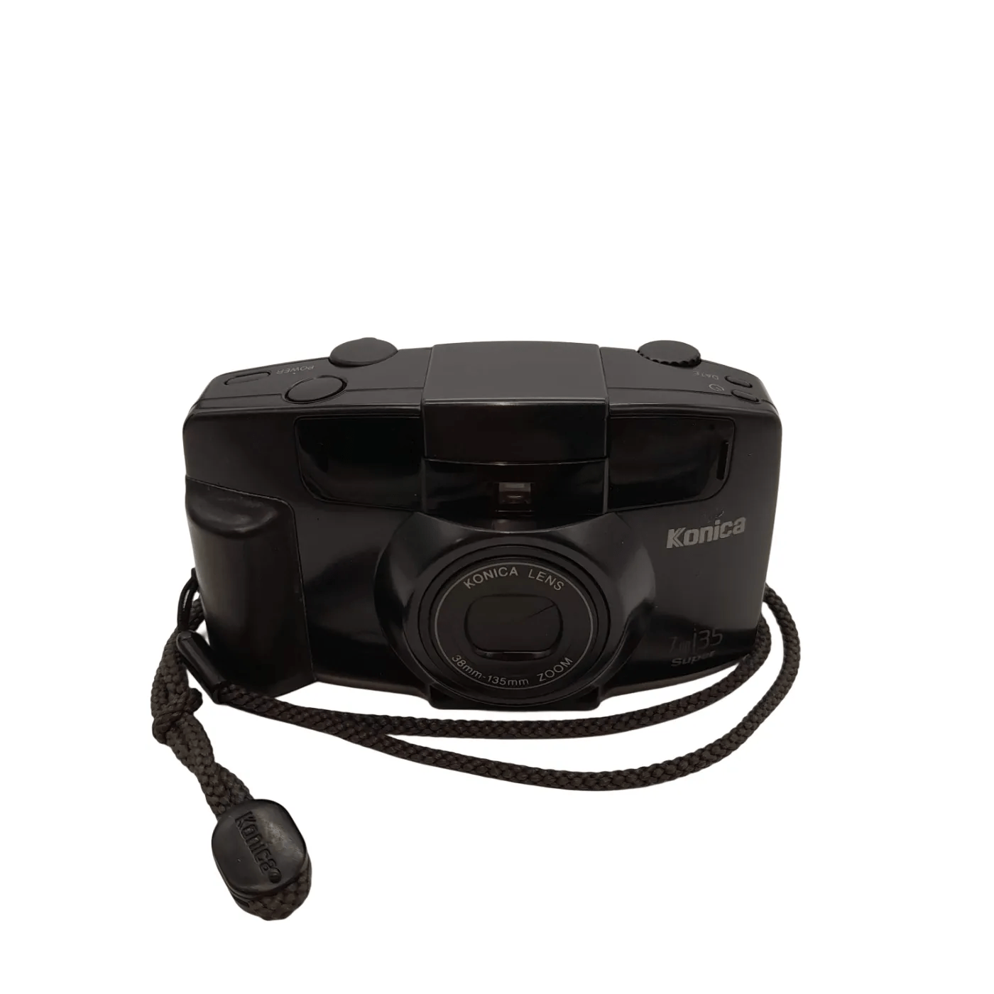 Konica Z-up I35 Super Black Camera with Case and 3V Battery (WL 13530310)