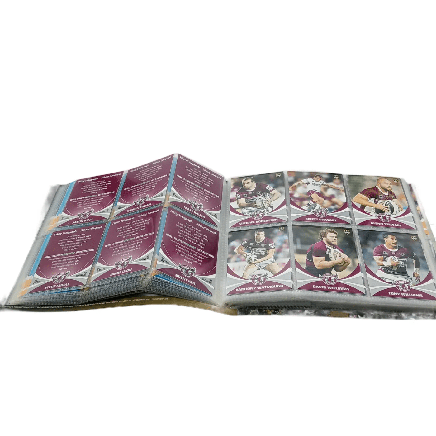 NRL Collector Cards Folder 2011 – Black Edition (WR 1330766)