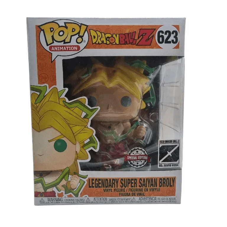 Dragon Ball Z – Legendary Super Saiyan Broly #623 10 Inch 2019 30th Anime Anniversary Special Edition Funko Pop! Vinyl