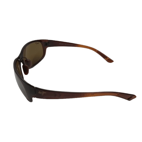 **Maui Jim MJ417-26B Twin Falls Sunglasses, Brown, Good Condition, Slight Scuff On One Lens, With Generic Soft Bag**