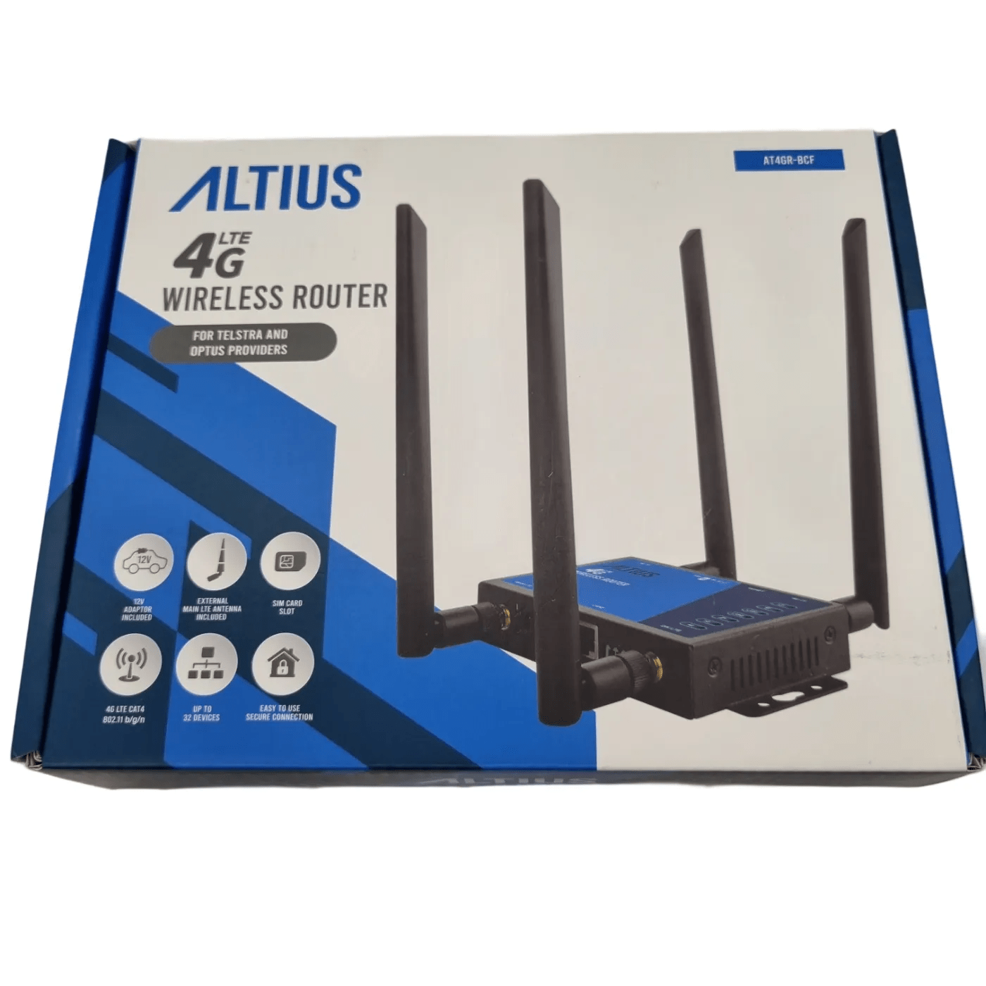 ALTIUS Router AT4GR-BCF 4G LTE Wireless Router – As New in Box