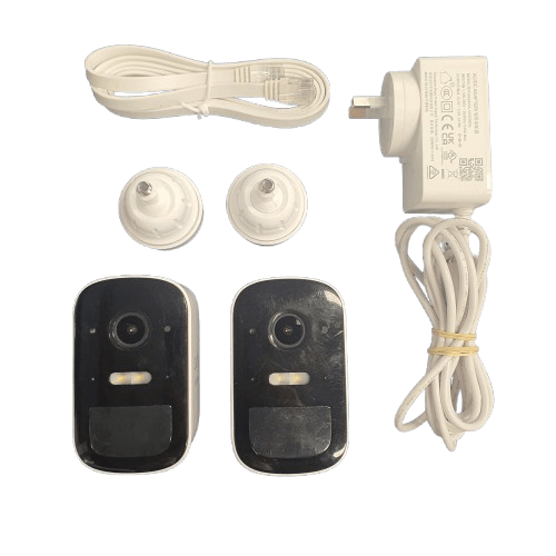 Pair of Eufy 2C Pro 2K Add-on Security Cameras T8142R  As Pictured (MR 1345745)