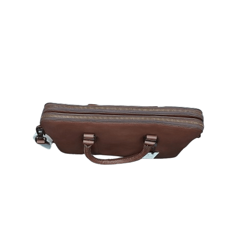 RM Williams Laptop Bag Farrier Brown With Strap (CP)
