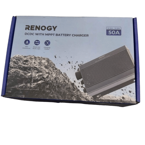Renogy IP67 50A DC-DC Dual Input Battery Charger With MPPT RBC2125DS-21W-B, With Box, Manual, Anderson Connectors, Temp Probe, Excellent Condition