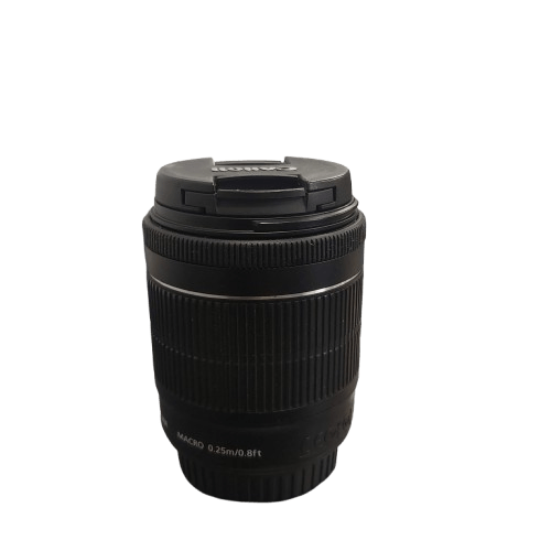 Canon Lens 18-55mm With Black Caps