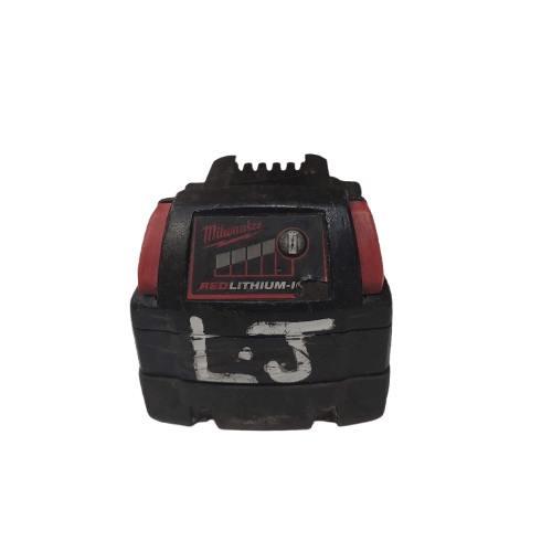 Milwaukee Battery M18B5 18v 5.0Ah *’LJ’ In White Paint On Front *