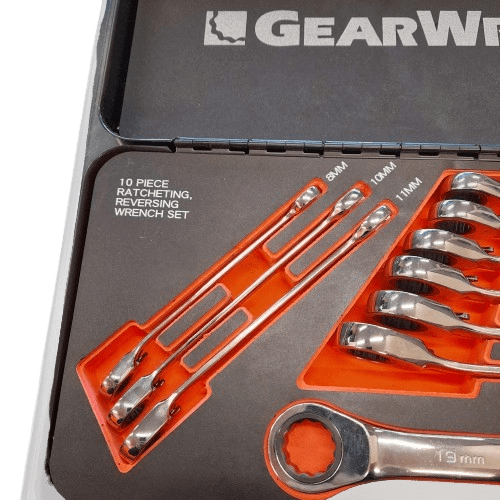 Gearwrench Ratchet Set 10 Pce Reversing (MR 1344838)