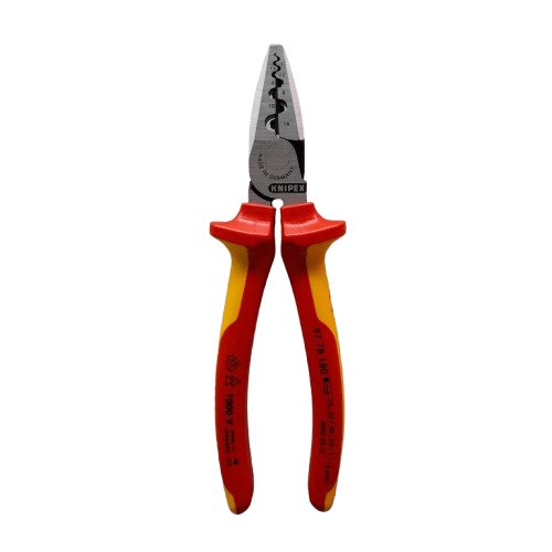 Knipex 1000V 180mm Crimping Pliers for Wire Ferrules