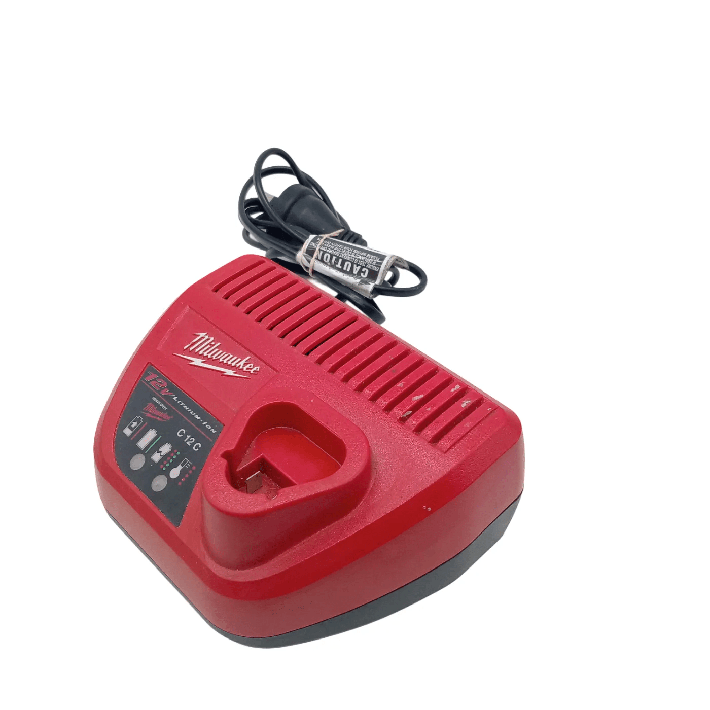 Milwaukee M12 C12 C REDLITHIUM  Battery Charger – Red   (WR 1350047)