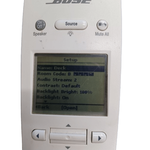 Bose Remote Control RC48S2-40 (WR)