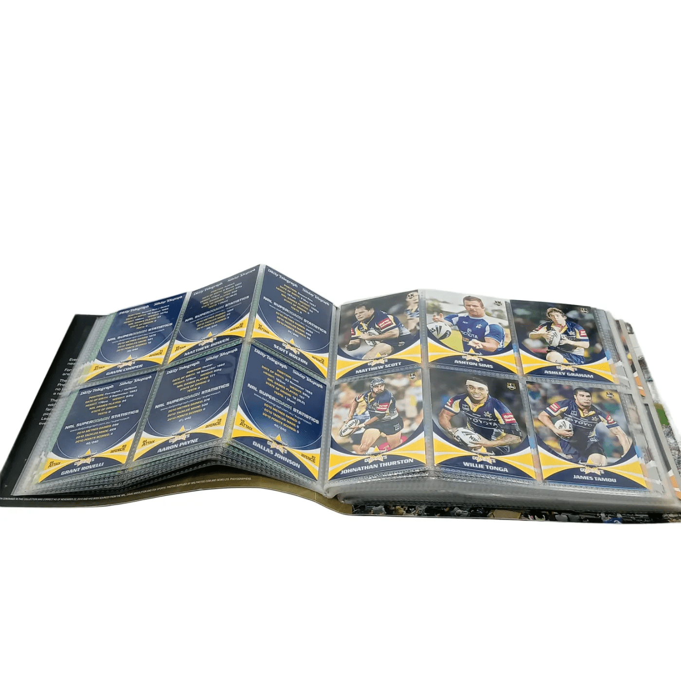 NRL Collector Cards Folder 2011 – Black Edition (WR 1330766)